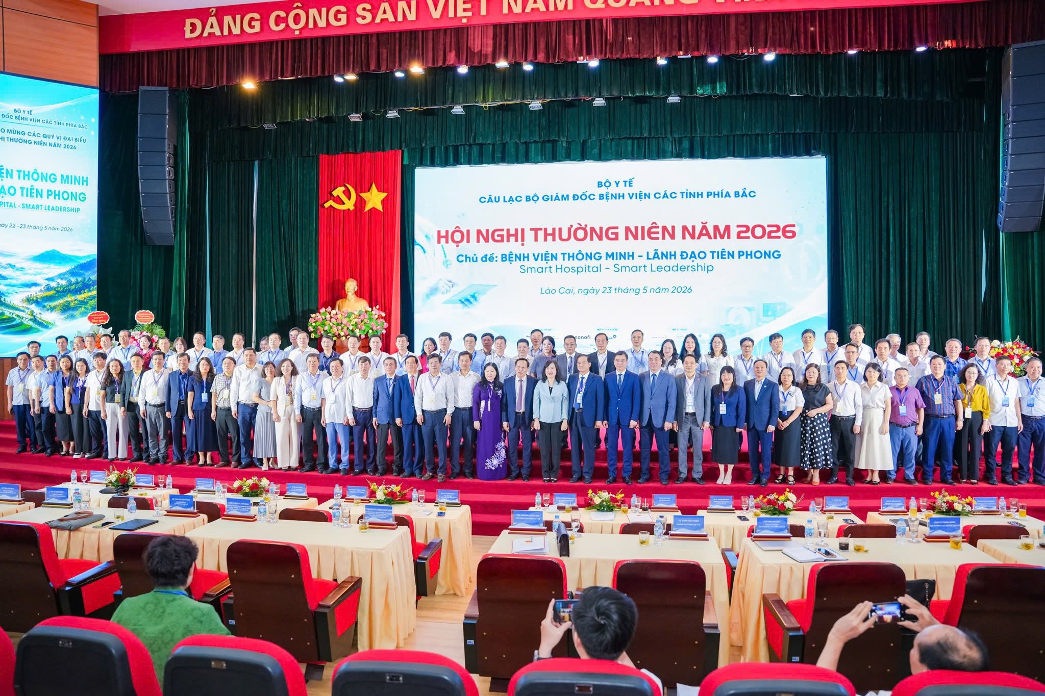Hội nghị Khoa học thường niên CLB Giám đốc Bệnh viện các tỉnh phía Bắc quy tụ lãnh đạo bệnh viện.