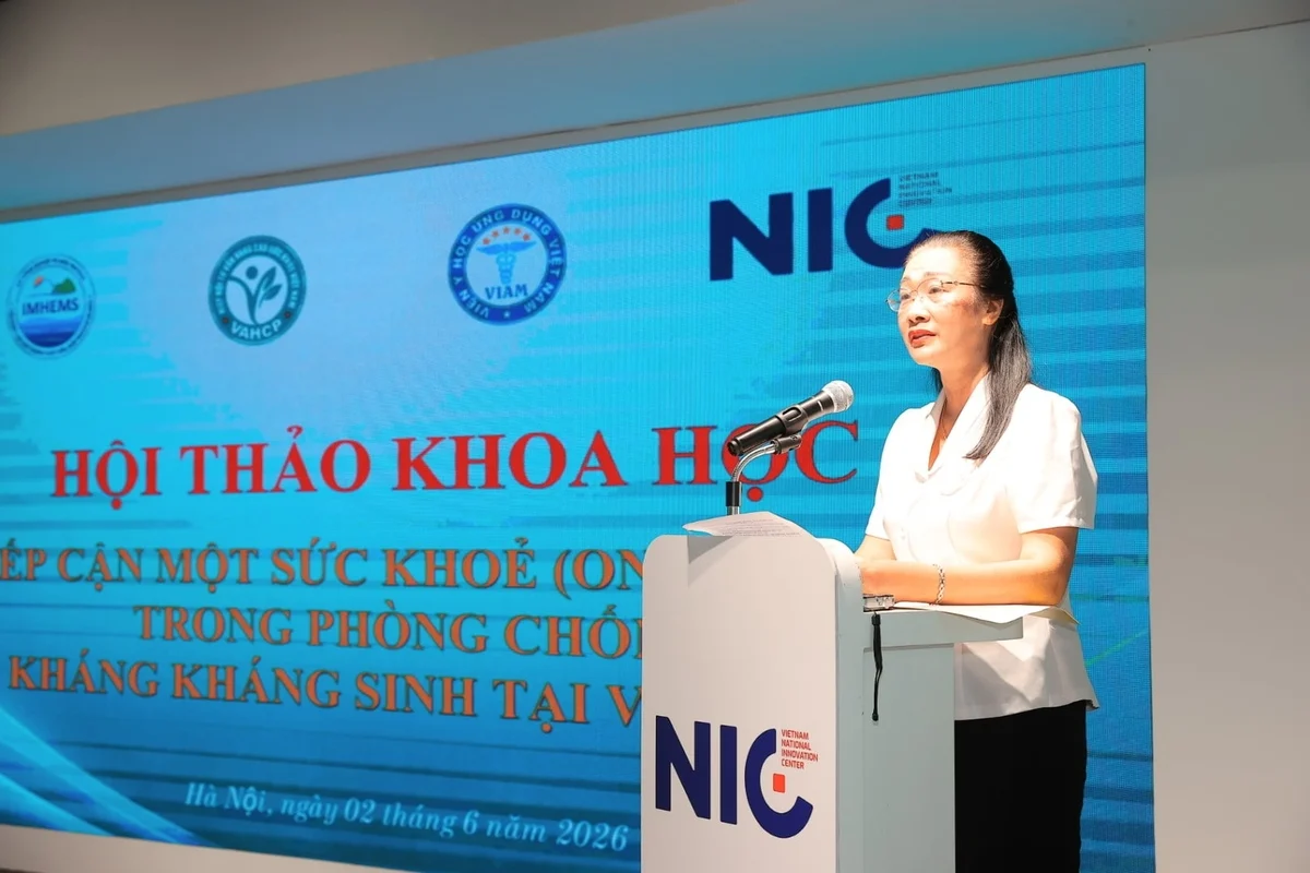 PGS.TS Phạm Thanh Bình phát biểu khai mạc Hội thảo. Nguồn ảnh gốc: Cổng TTĐT Bộ NN&MT