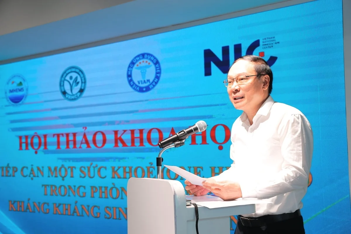 Thứ trưởng Bộ Nông nghiệp và Môi trường Lê Công Thành phát biểu chỉ đạo. Nguồn ảnh gốc: Cổng TTĐT Bộ NN&MT.